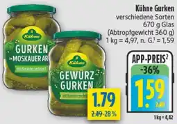 diska Kühne Gurken Angebot
