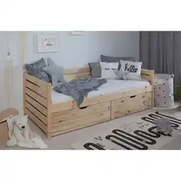 Netto Marken-Discount TiCAA Sofabett Naomi inkl. 2x Schubkästen, 90x200 Angebot