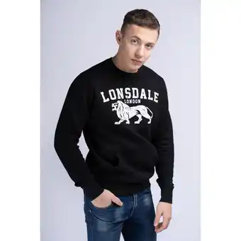 Netto Marken-Discount Lonsdale Herren Rundhals Sweatshirt schmale Passform KERSBROOK Angebot