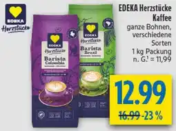 diska EDEKA Herzstücke Kaffee Angebot