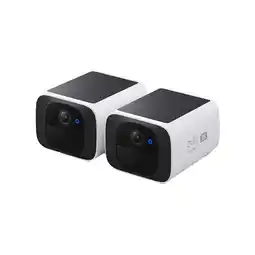 Netto Marken-Discount Eufy Überwachungskamera Außen S220, 2-Pack, 2 K Auflösung, 2,4 GHz weiß Überwachungskamera Angebot