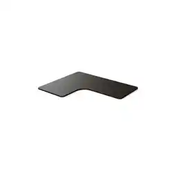 Netto Marken-Discount DESKSPACE Eck-Tischplatte, 2,5 cm Massivholz, Schwarz Angebot