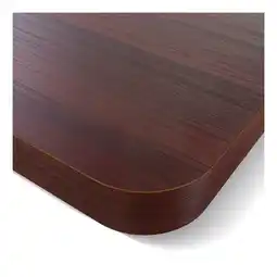 Netto Marken-Discount DESKSPACE Tischplatte 25 mm Massivholz, Mahagoni Tischplatte / 120x60 cm Angebot