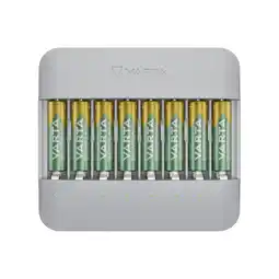 Netto Marken-Discount Varta Eco Charger Pro Ladegerät inkl 8 AA 2100mAh Akkus Angebot