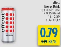 diska effect Energy Drink Angebot