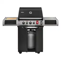 toom Baumarkt Enders Gasgrill 'Cruster Uniqe 3' schwarz/silber 145 x 120 x 65,5 cm Angebot