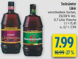 diska Sechsämter Likör Angebot