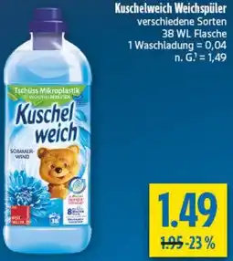 diska Kuschelweich Weichspüler Angebot