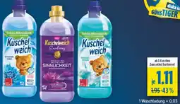 diska Kuschelweich Weichspüler Angebot