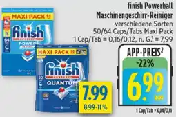 diska finish Powerball Maschinengeschirr-Reiniger Angebot