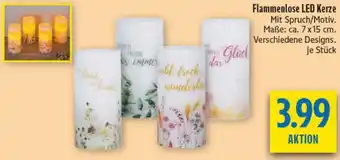 diska Flammenlose LED Kerze Angebot