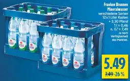 diska Franken Brunnen Mineralwasser Angebot