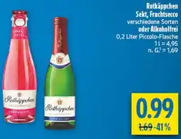 diska Rotkäppchen Sekt, Fruchtsecco oder Alkoholfrei Angebot