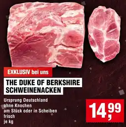 Handelshof The duke of berkshire schweinenacken Angebot