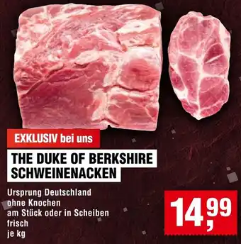 Handelshof The duke of berkshire schweinenacken Angebot