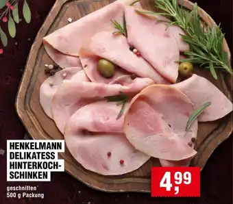 Handelshof Henkelmann delikatess hinterkochschinken Angebot