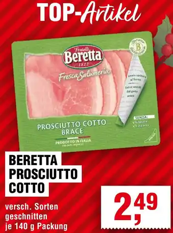 Handelshof Beretta prosciutto cotto Angebot