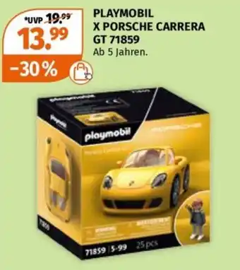 Müller PLAYMOBIL X PORSCHE CARRERA GT 71859 Angebot
