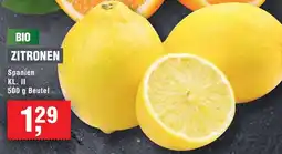 Handelshof Bio zitronen Angebot