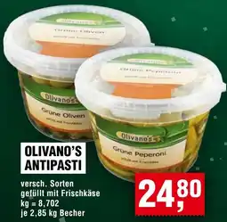 Handelshof Olivano's antipasti Angebot