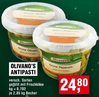 Handelshof Olivano's antipasti Angebot