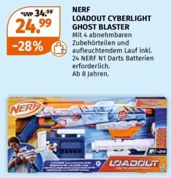 Müller NERF LOADOUT CYBERLIGHT GHOST BLASTER Angebot