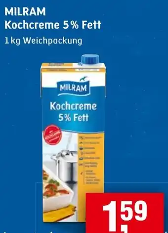 Handelshof MILRAM Kochcreme 5% Fett Angebot