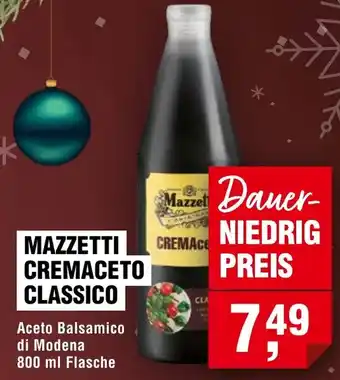 Handelshof Mazzetti cremaceto classico Angebot