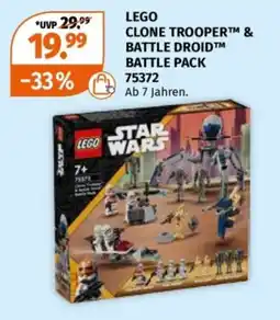 Müller LEGO STAR WARS CLONE TROOPER & BATTLE DROID BATTLE PACK 75372 Angebot