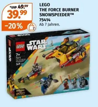 Müller LEGO STAR WARS THE FORCE BURNER SNOWSPEEDER 75414 Angebot