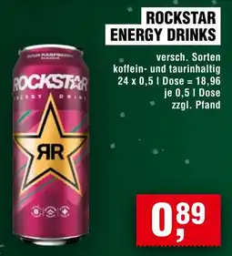 Handelshof Rockstar energy drinks Angebot