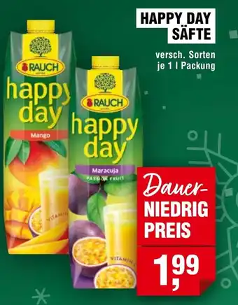 Handelshof Happy day säfte Angebot