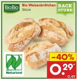 Netto Marken-Discount Biobio bio weizenbrötchen Angebot