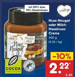 Netto Marken-Discount Nuss-nougat creme Angebot