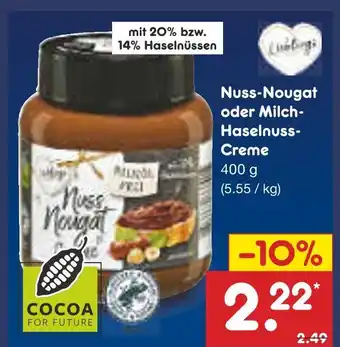 Netto Marken-Discount Nuss-nougat creme Angebot