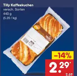 Netto Marken-Discount Tilly kaffeekuchen Angebot