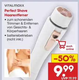 Netto Marken-Discount Vitalmaxx perfect shave haarentferner Angebot