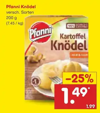 Netto Marken-Discount Pfanni knödel Angebot