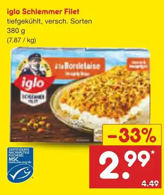 Netto Marken-Discount Iglo schlemmer filet Angebot