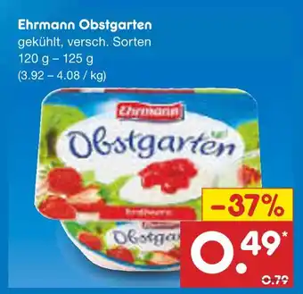 Netto Marken-Discount Ehrmann obstgarten Angebot