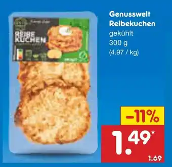 Netto Marken-Discount Genusswelt reibekuchen Angebot