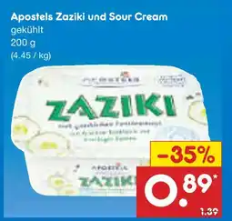 Netto Marken-Discount Apostels zaziki und sour cream Angebot