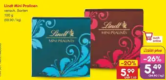Netto Marken-Discount Lindt mini pralinen Angebot