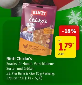 Fressnapf Rinti chicko‘s Angebot