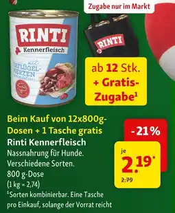 Fressnapf Rinti kennerfleisch Angebot