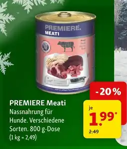 Fressnapf Premiere meati Angebot