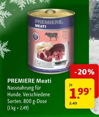 Fressnapf Premiere meati Angebot
