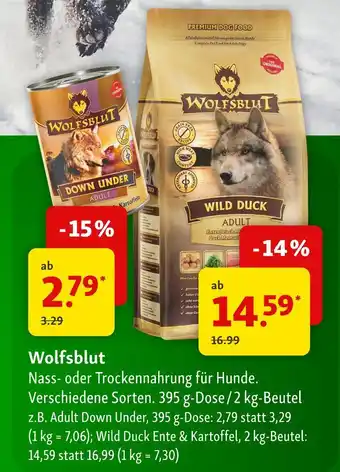 Fressnapf Wolfsblut wolfsblut Angebot