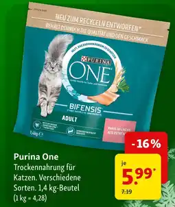 Fressnapf Purina one trockenahrung für katzen Angebot