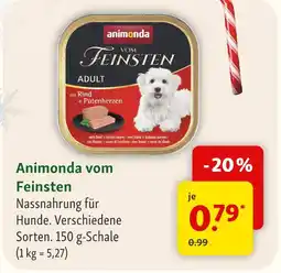 Fressnapf Animonda nassnahrung für hunde Angebot